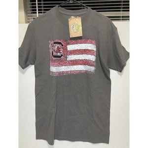 T-Shirt South Carolina Gamecocks Cotton College Republic Front Row Sports NWT Sm
